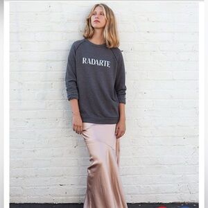 Rodarte Heathered Crewneck Sweatshirt